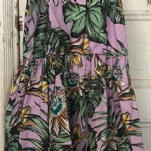 J. Crew Girls' sundress in pastel frond print